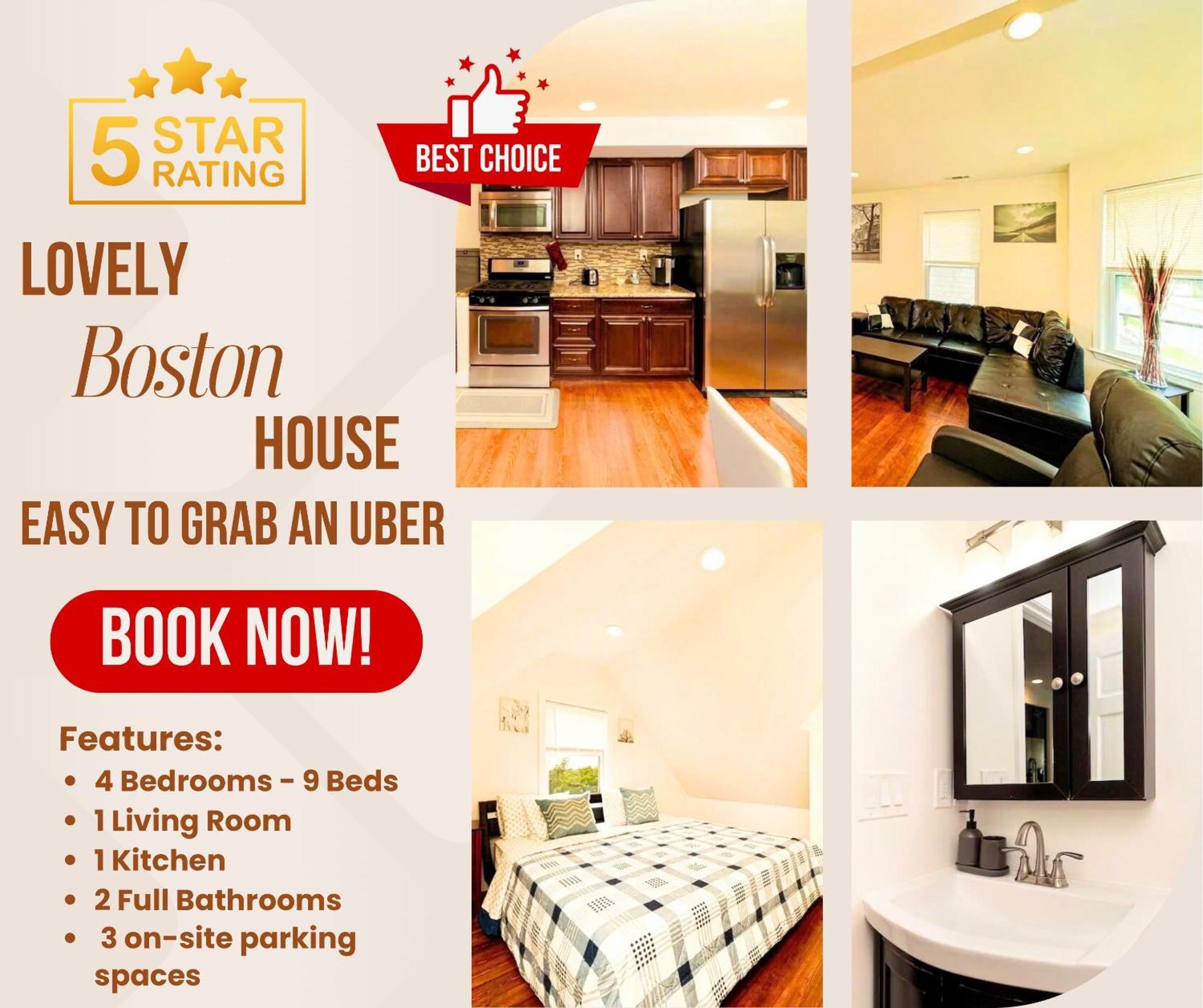 988 - 4Br Boston - Cozy Getaway Near Boston Commonアパートメント エクステリア 写真
